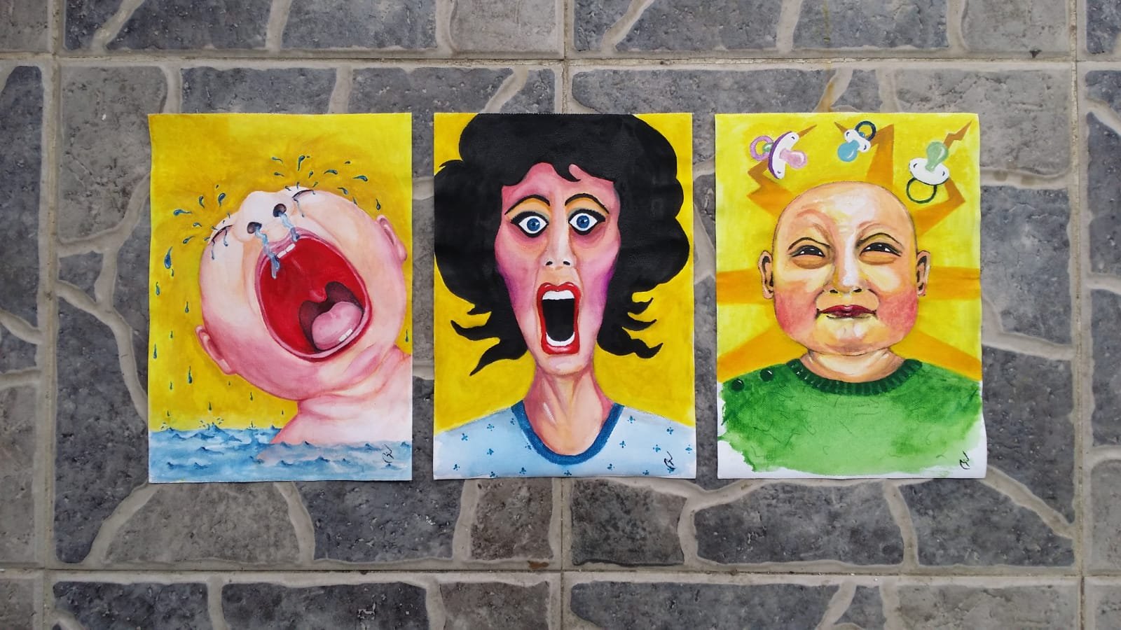 Miguel Angel Leon Brazquez pintura tres