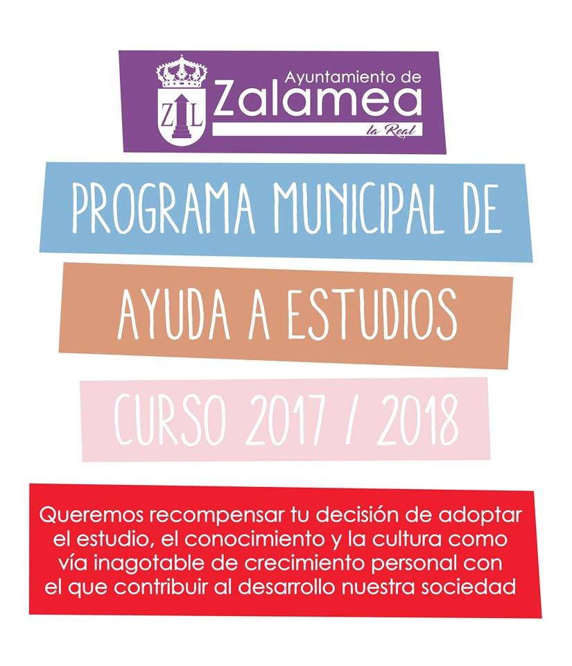 El Ayuntamiento de Zalamea aprueba un nuevo programa de ayudas a los estudiantes