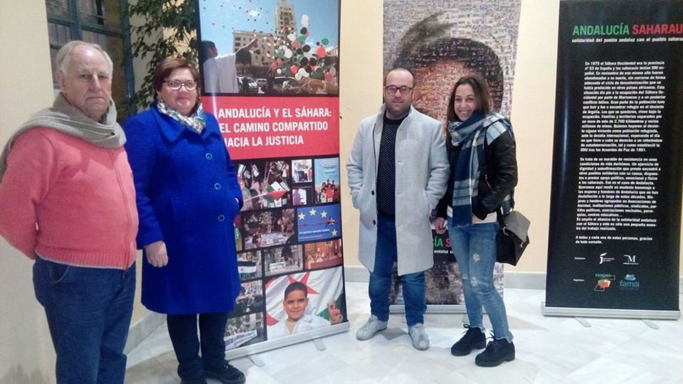 Zalamea acoge una exposición sobre el pueblo saharaui