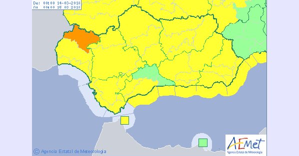 La Cuenca Minera estará de nuevo en aviso amarillo este miércoles