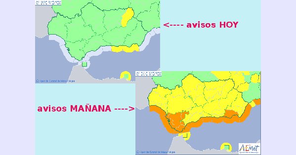 La Cuenca Minera, de nuevo en aviso amarillo este sábado por fuertes vientos