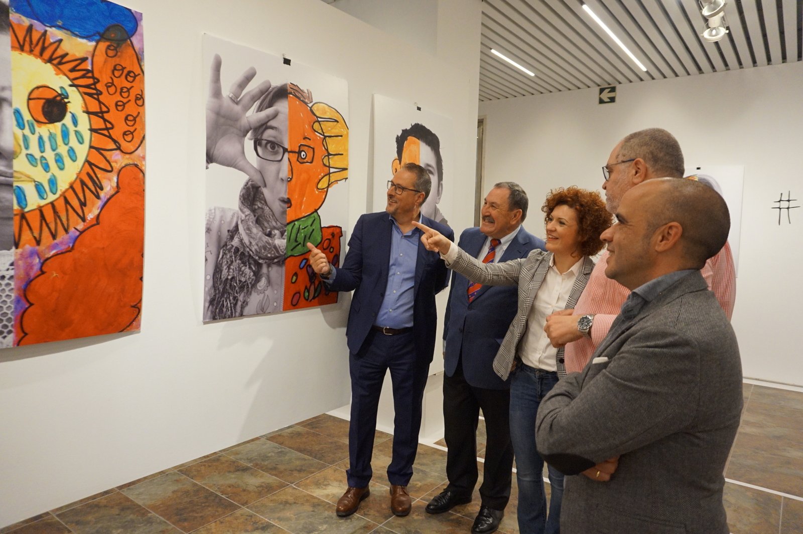 Aspromin muestra en una exposición la cara más artística de las personas con autismo
