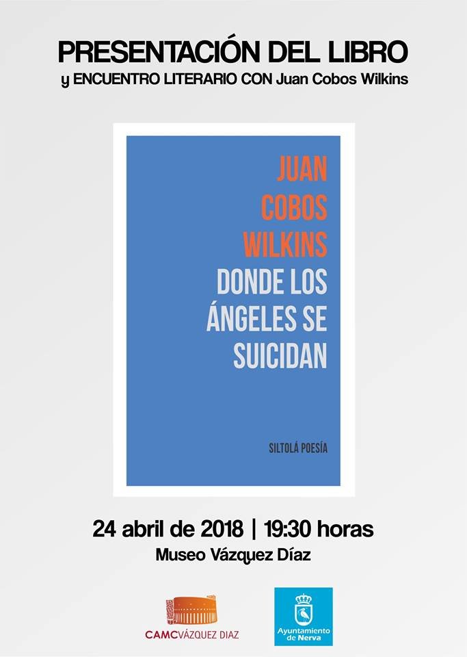 Nerva acoge este martes un encuentro literario con Cobos Wilkins