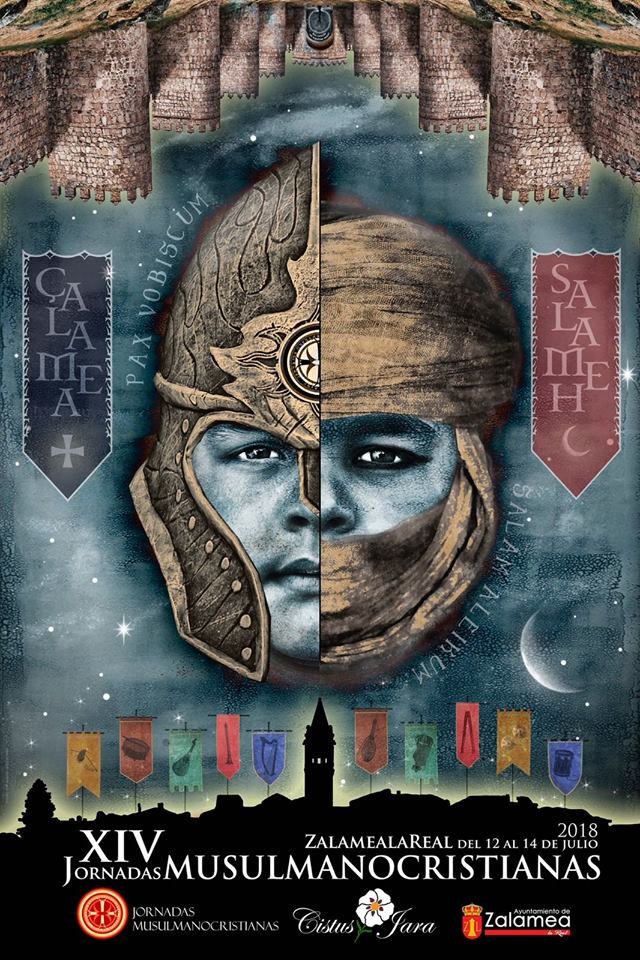 Vázquez Lazo, autor del cartel de las XIV Jornadas Musulmano Cristianas de Zalamea