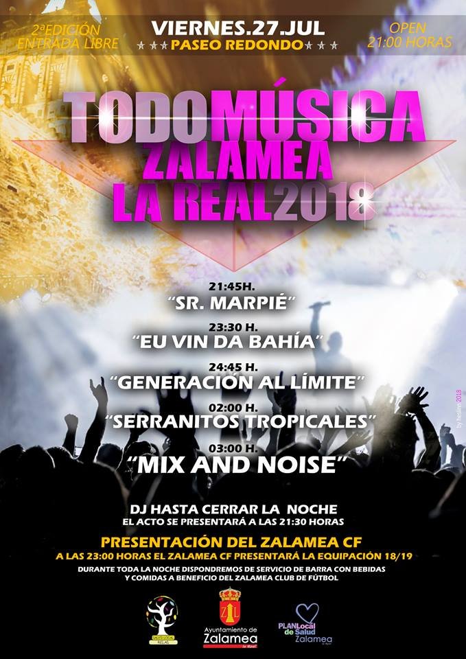 Espectáculo de rock, indi, funk, soul, jazz y blues este viernes en Zalamea