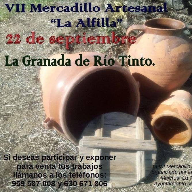 La Granada prepara su VII Mercadillo Artesanal ‘La Alfilla’