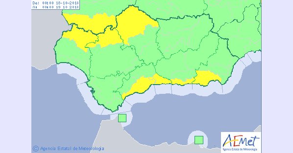 La Cuenca Minera, en aviso amarillo por tormentas