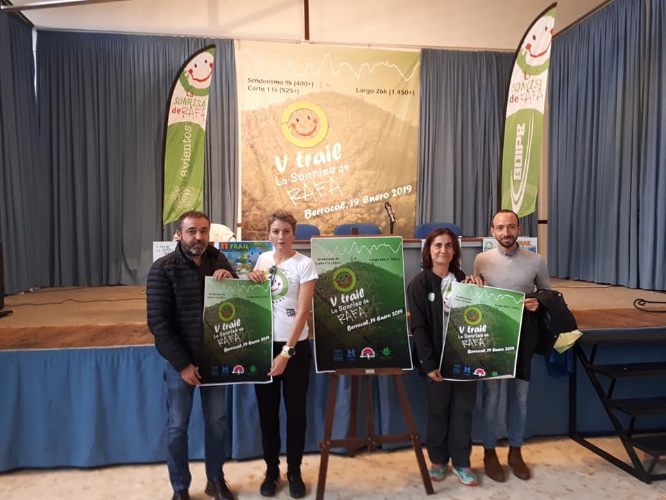 El trail ‘La Sonrisa de Rafa’ de Berrocal comienza su quinta andadura