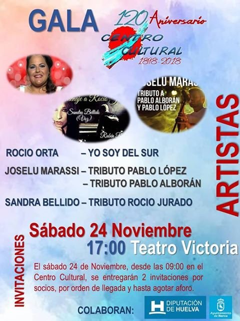 El Centro Cultural de Nerva celebra este sábado su 120 aniversario
