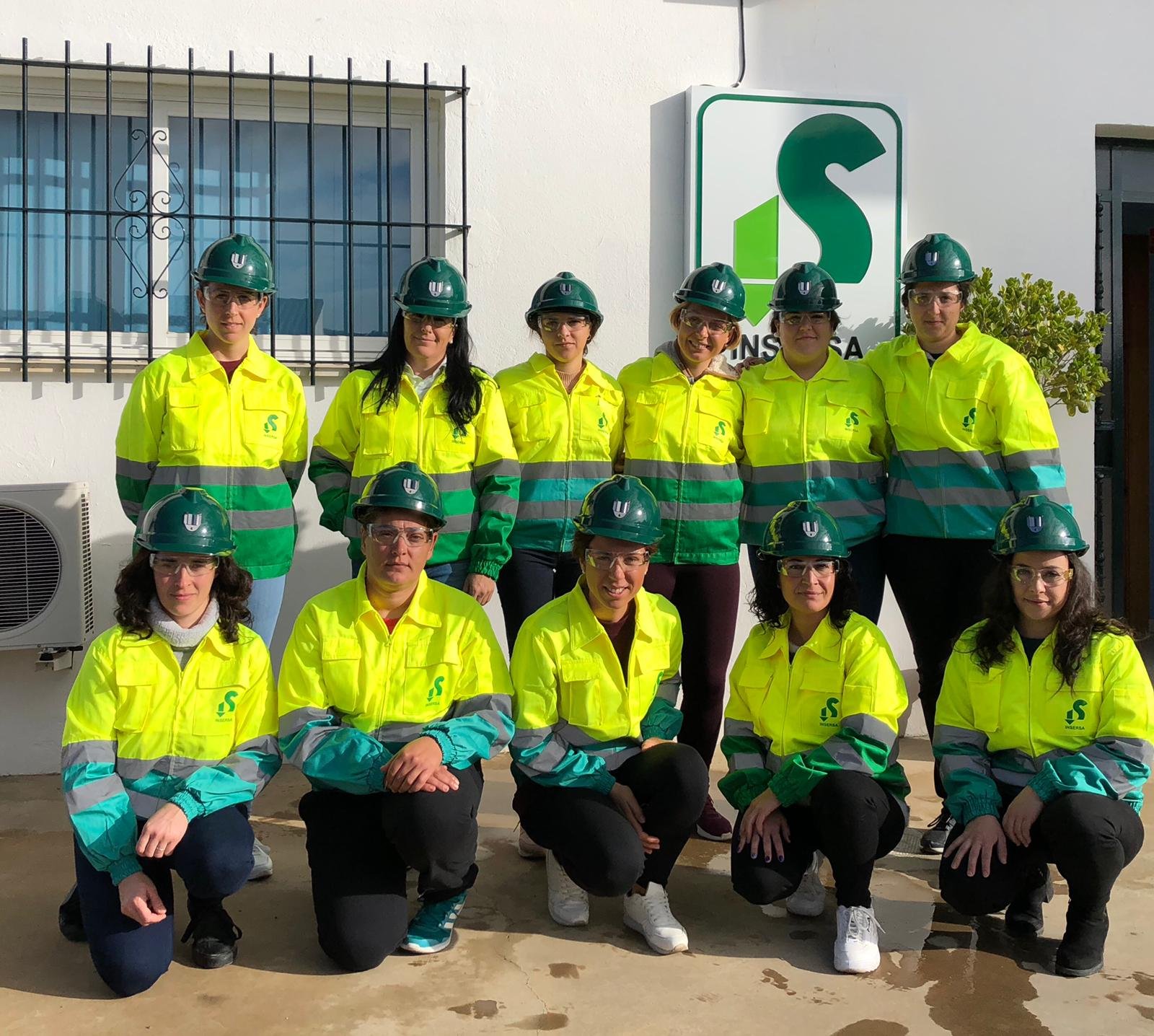 Insersa incorpora a 15 mujeres al sector minero