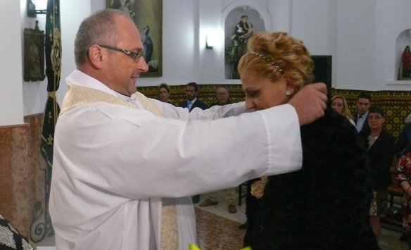 Una mujer, al frente por primera vez de la Hermandad del Gran Poder de Nerva