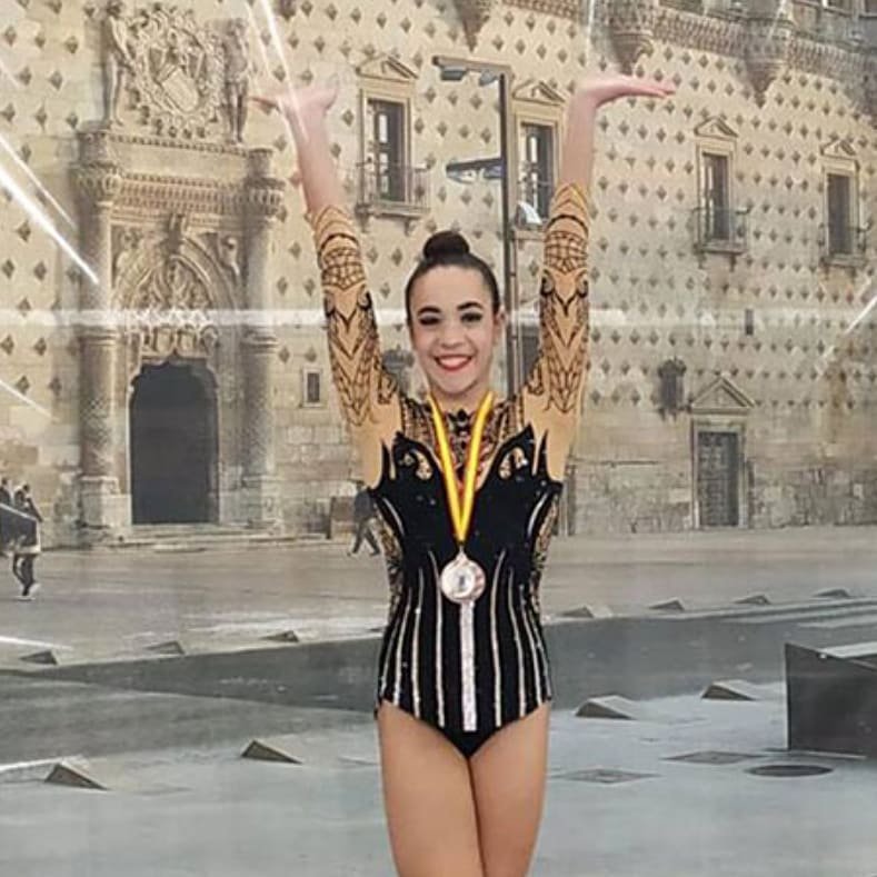 La nervense Lucía Paiseo logra la Medalla de Bronce en el Torneo Nacional de Gimnasia Rítmica