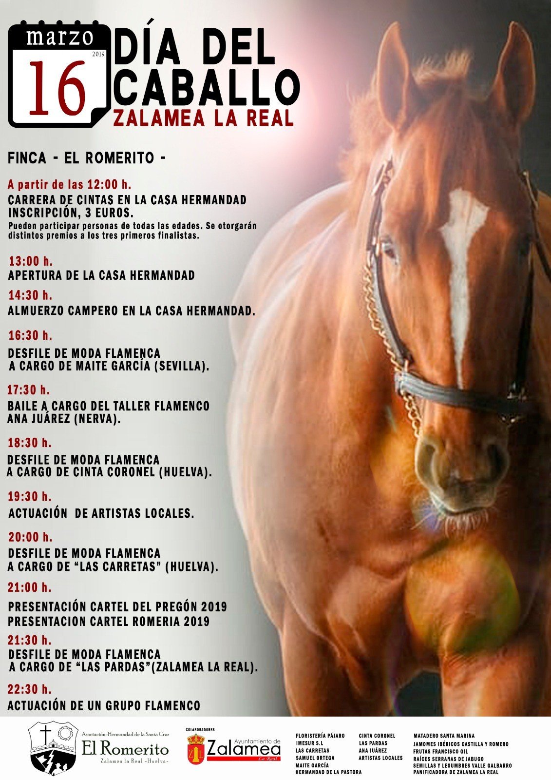 Zalamea celebrará su Día del Caballo con una amplia programación