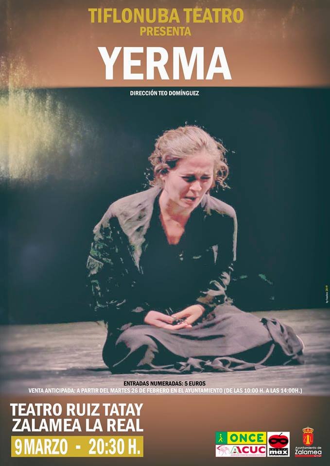 El zalameño Teo Domínguez estrenará su obra ‘Yerma’ en Zalamea