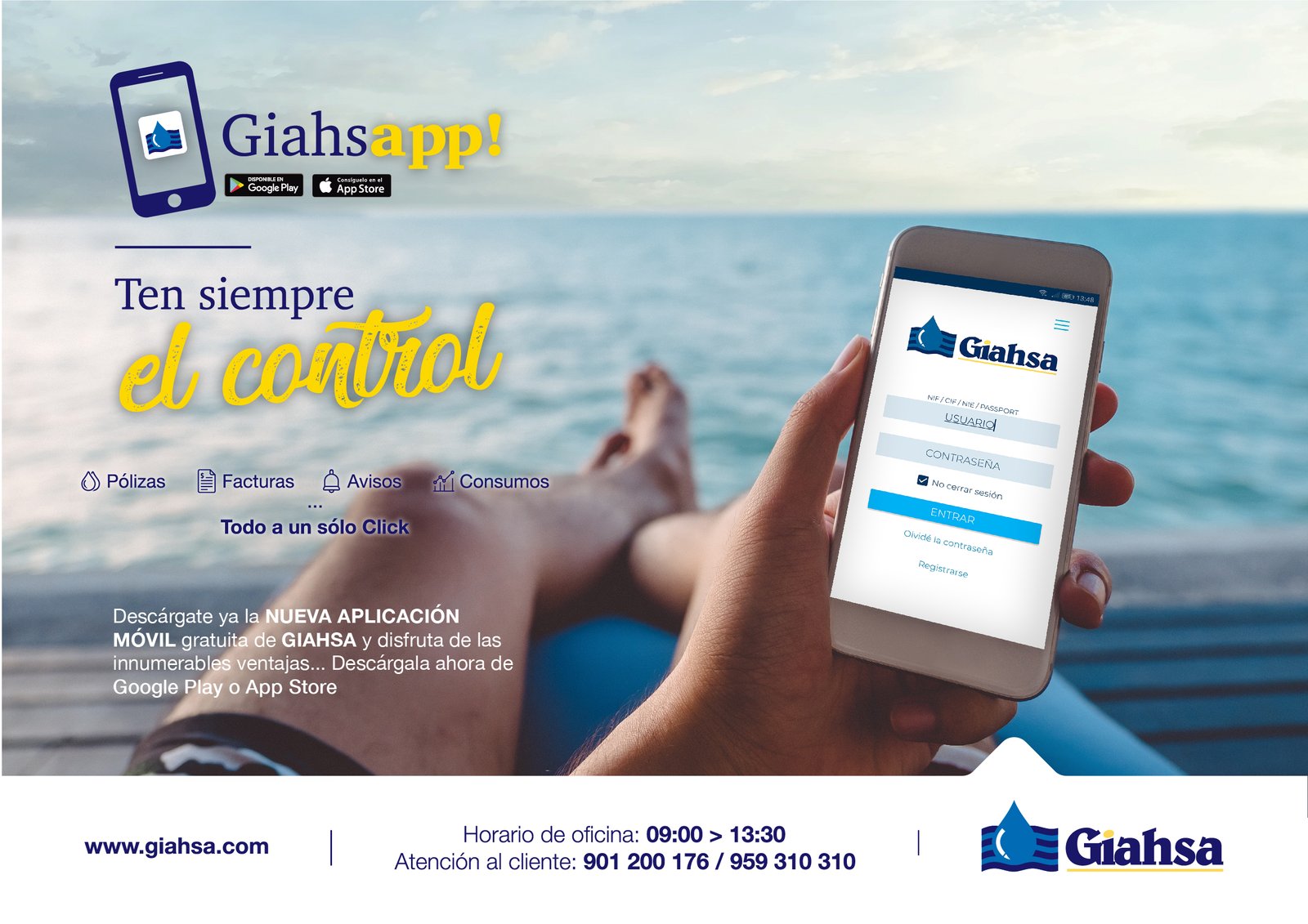 Giahsa estrena una aplicación gratuita para móviles