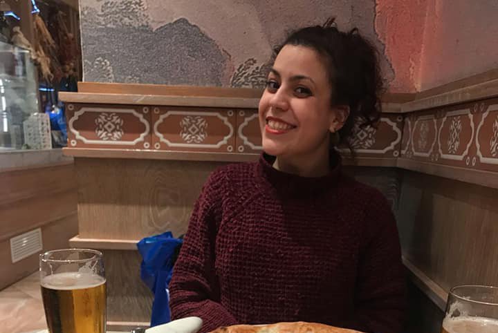 Raquel Jara, una ‘barlady’ riotinteña en Roma