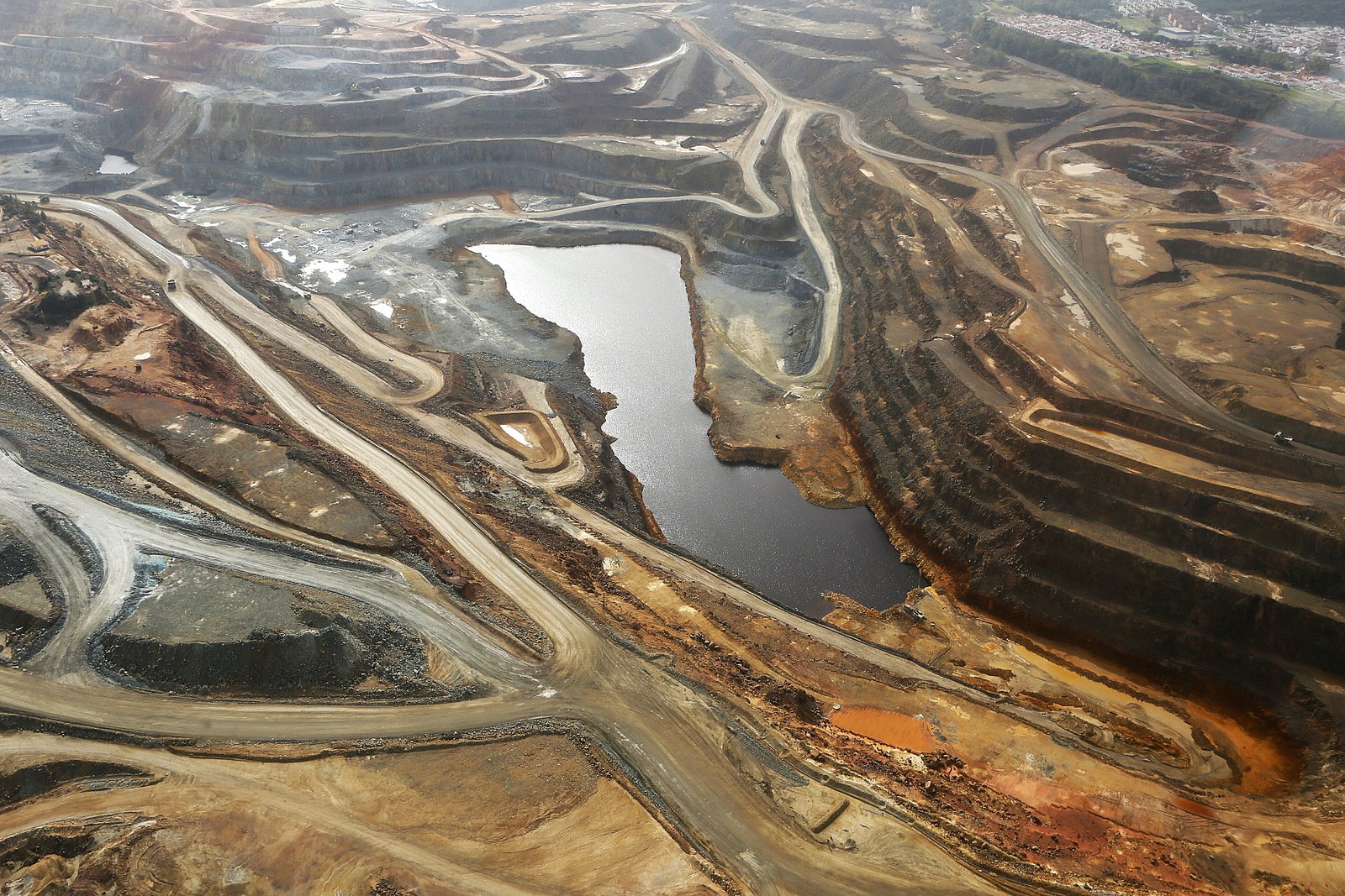 La UE envía helicópteros y drones a Riotinto para reducir el impacto ambiental de la minería