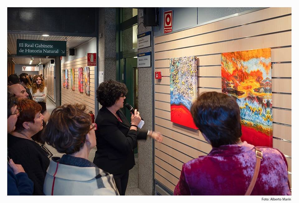 Madrid acoge la exposición de Begoña Sánchez sobre el río Tinto