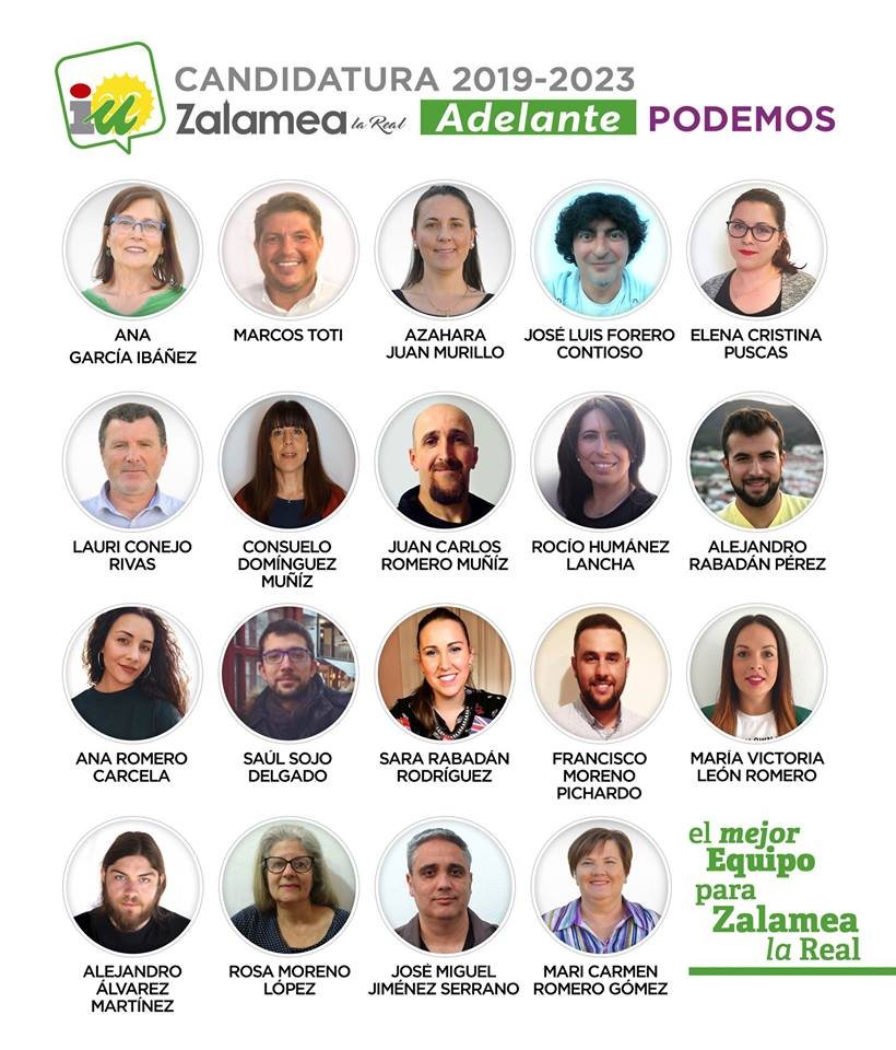 Ana García Ibáñez releva a Marcos Toti como candidata de IU en Zalamea