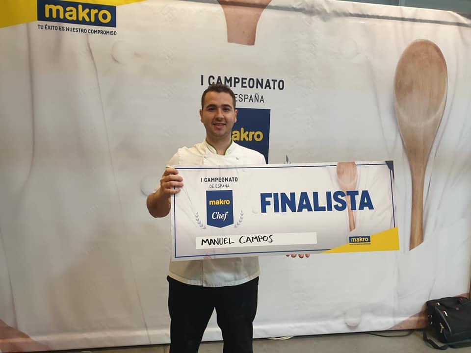 El nervense Manuel Ángel Campos pasa a la gran final de Makrochef España