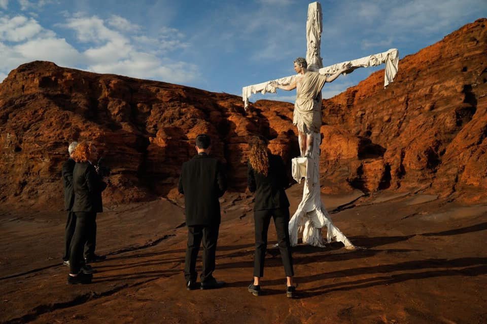 Alfred García graba su videoclip de Wonder en la Cuenca Minera