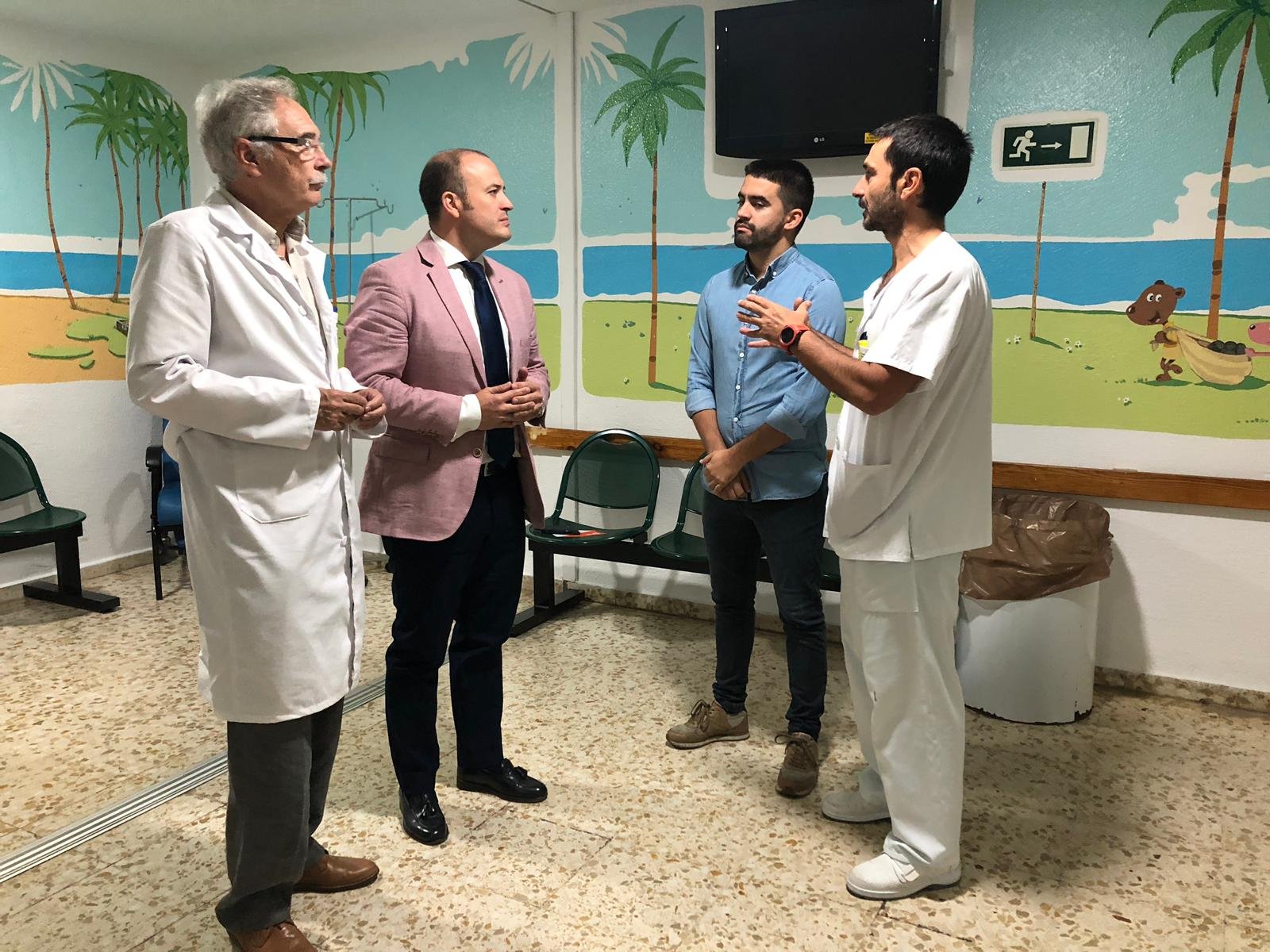 Cs destaca que la Junta está decidida a revertir el «abandono» del Hospital de Riotinto