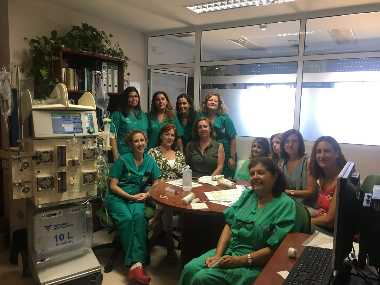 El Hospital de Riotinto incorpora la diálisis continua para pacientes críticos