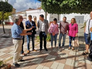 El PSOE se compromete a subir las pensiones durante un acto en Nerva