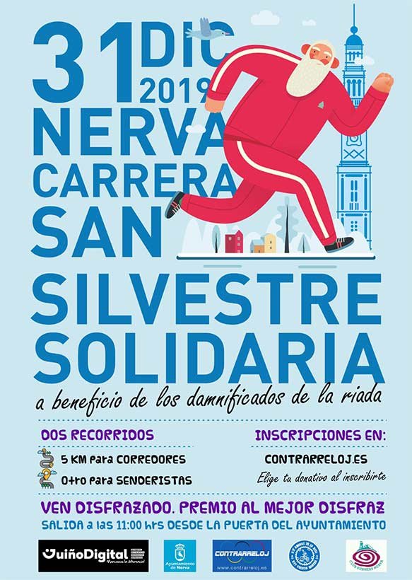 Organizan una carrera solidaria a beneficio de los afectados por el temporal en Nerva