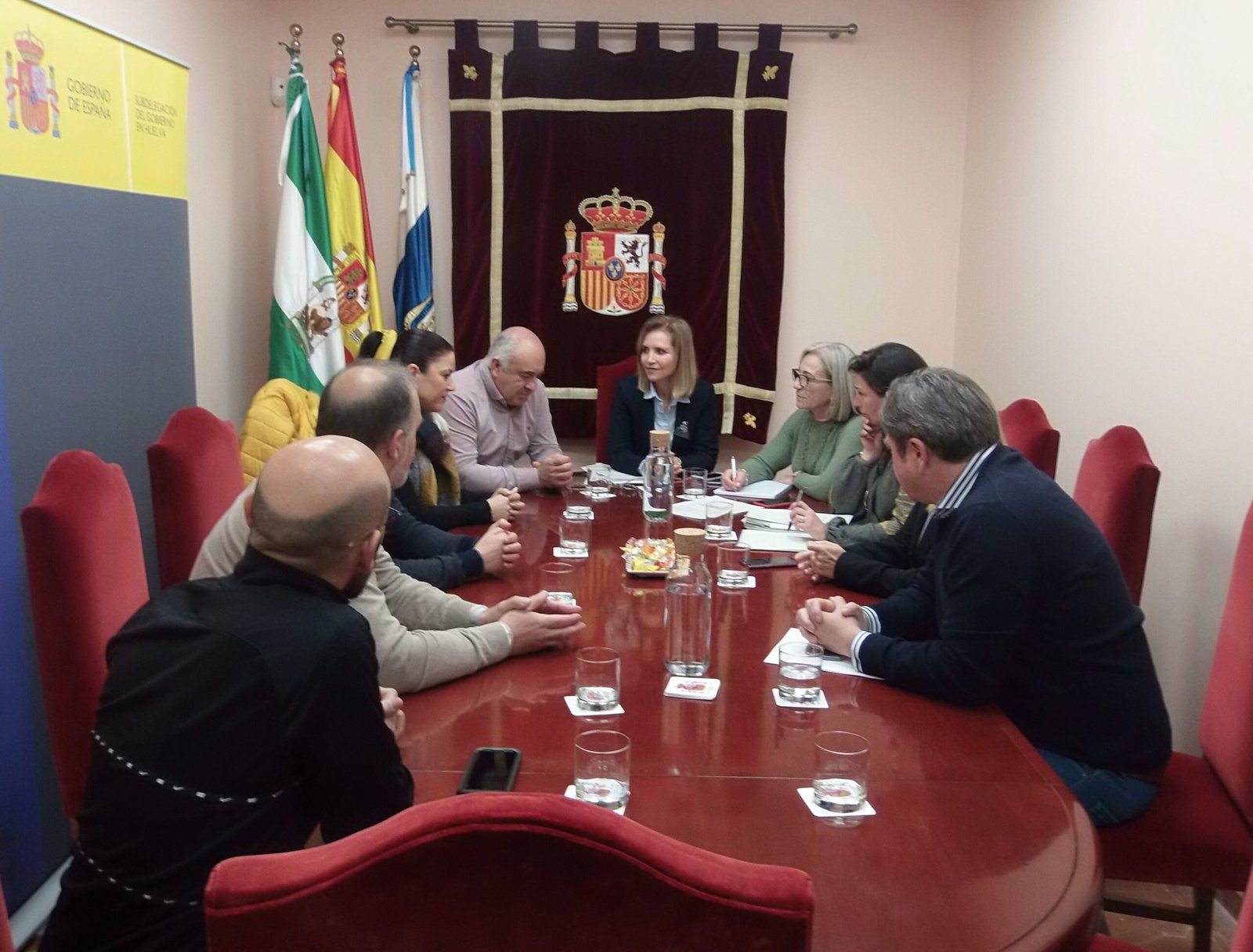 Parralo apela al «trabajo común» para acelerar las ayudas a los afectados por la riada