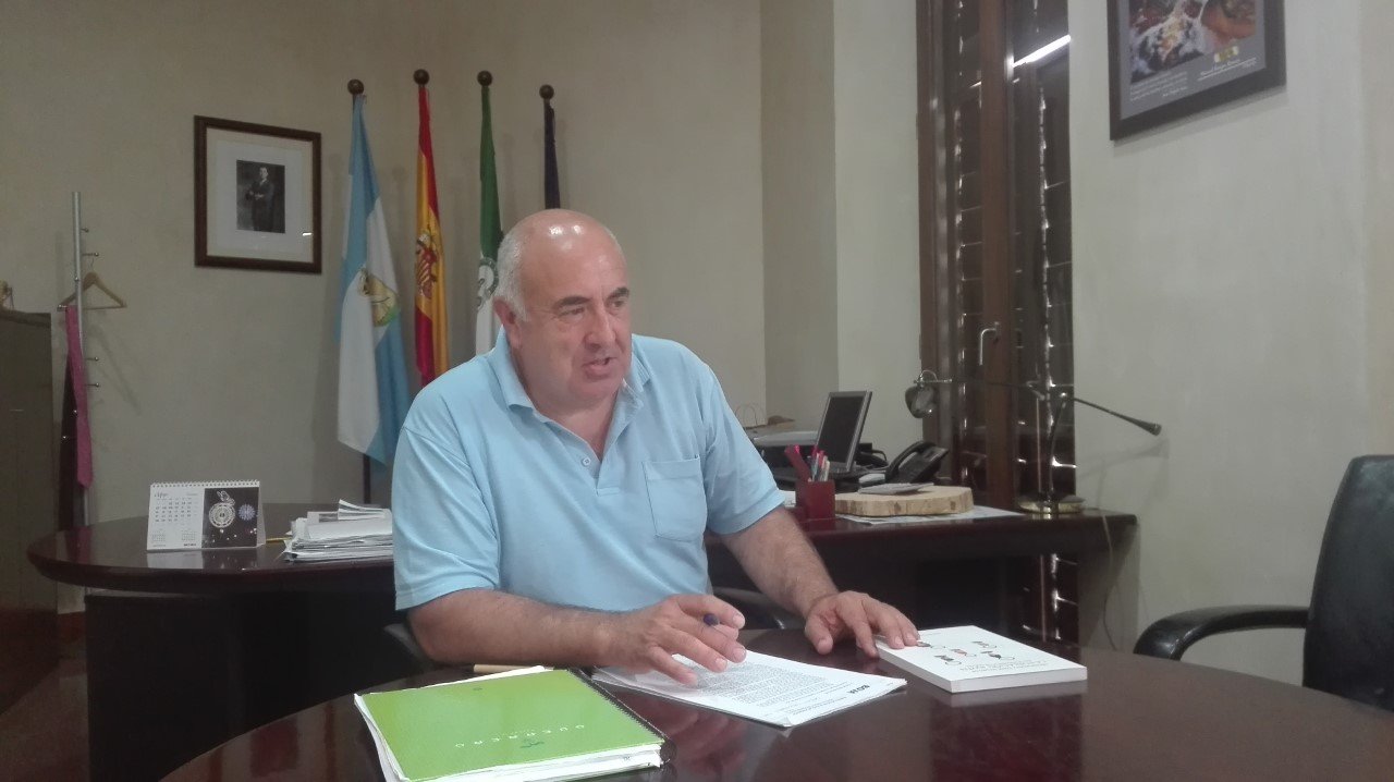 El alcalde de Nerva niega que el vertedero tenga un nuevo proyecto de ampliación