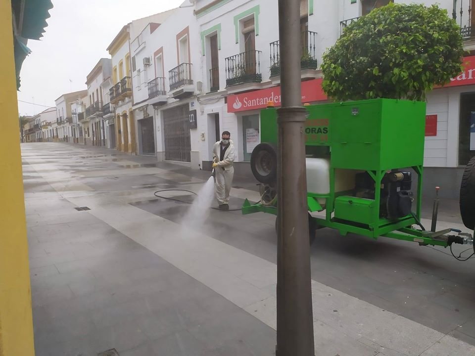 Zalamea realizará una desinfección del municipio este miércoles