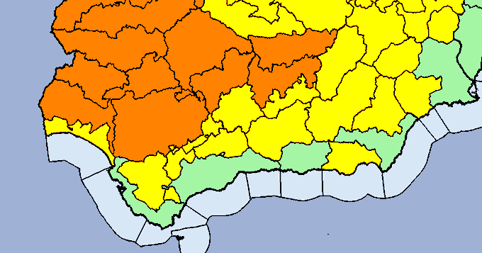 La Cuenca Minera, en aviso naranja este domingo por temperaturas de 40 grados