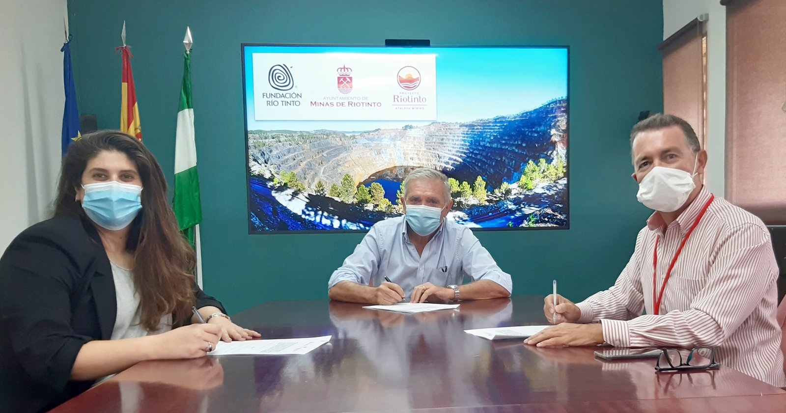 Acuerdan la reapertura al público de Corta Atalaya