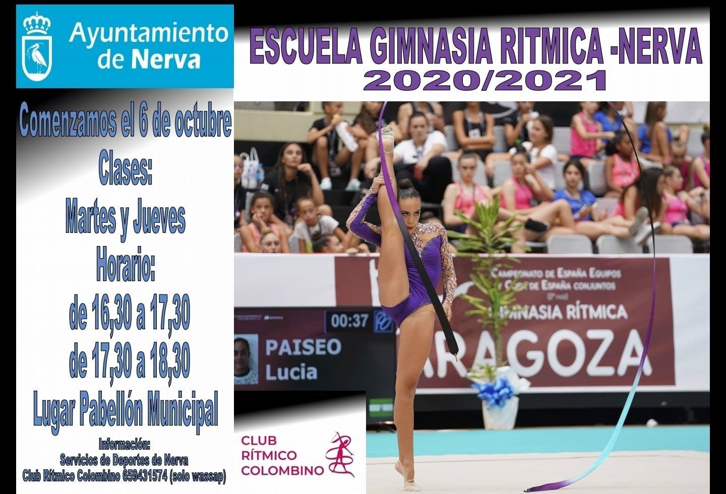 Nerva crea una Escuela de Gimnasia Rítmica