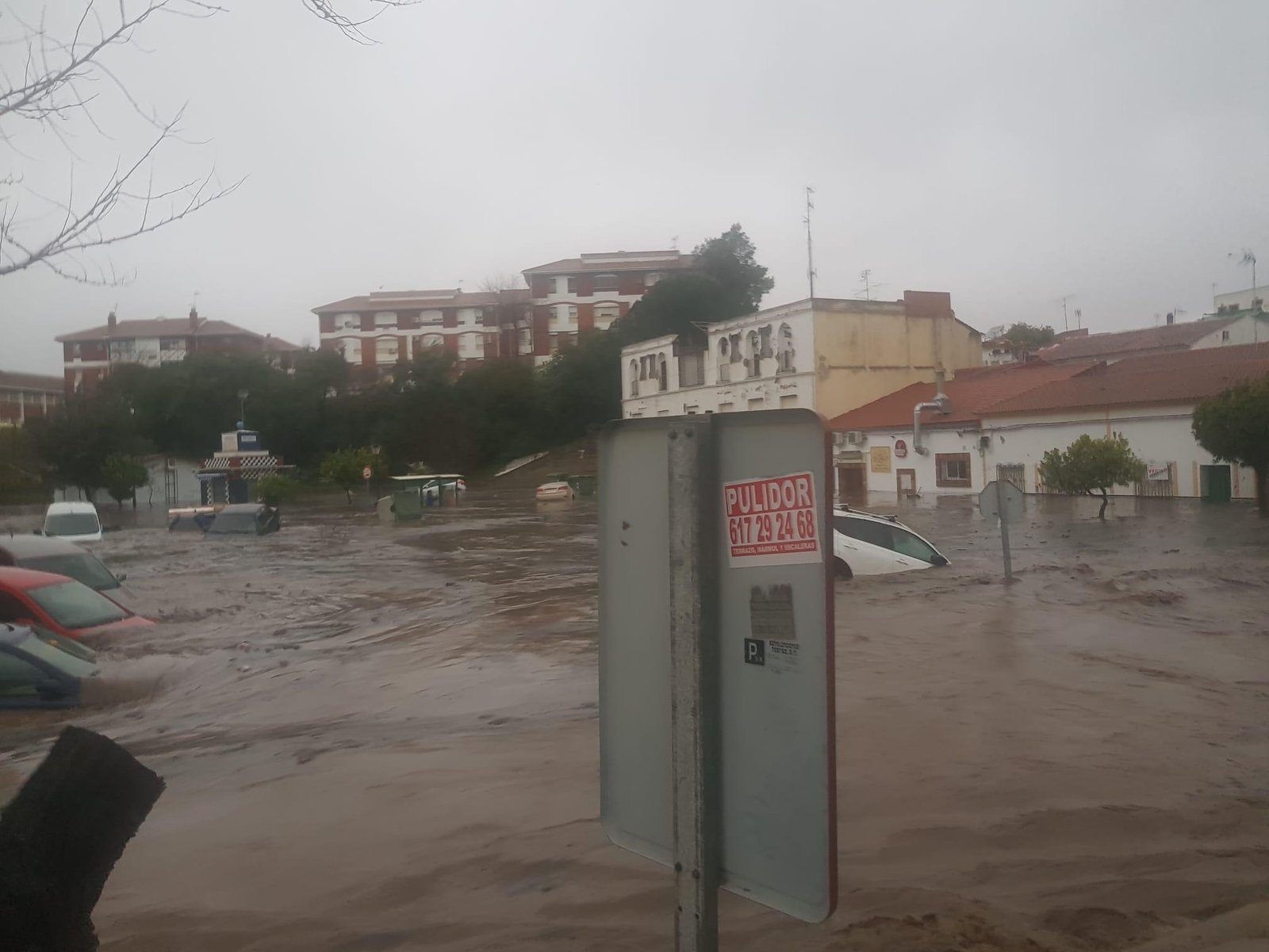 Los afectados por la riada de Nerva temen que se repitan las inundaciones del año pasado