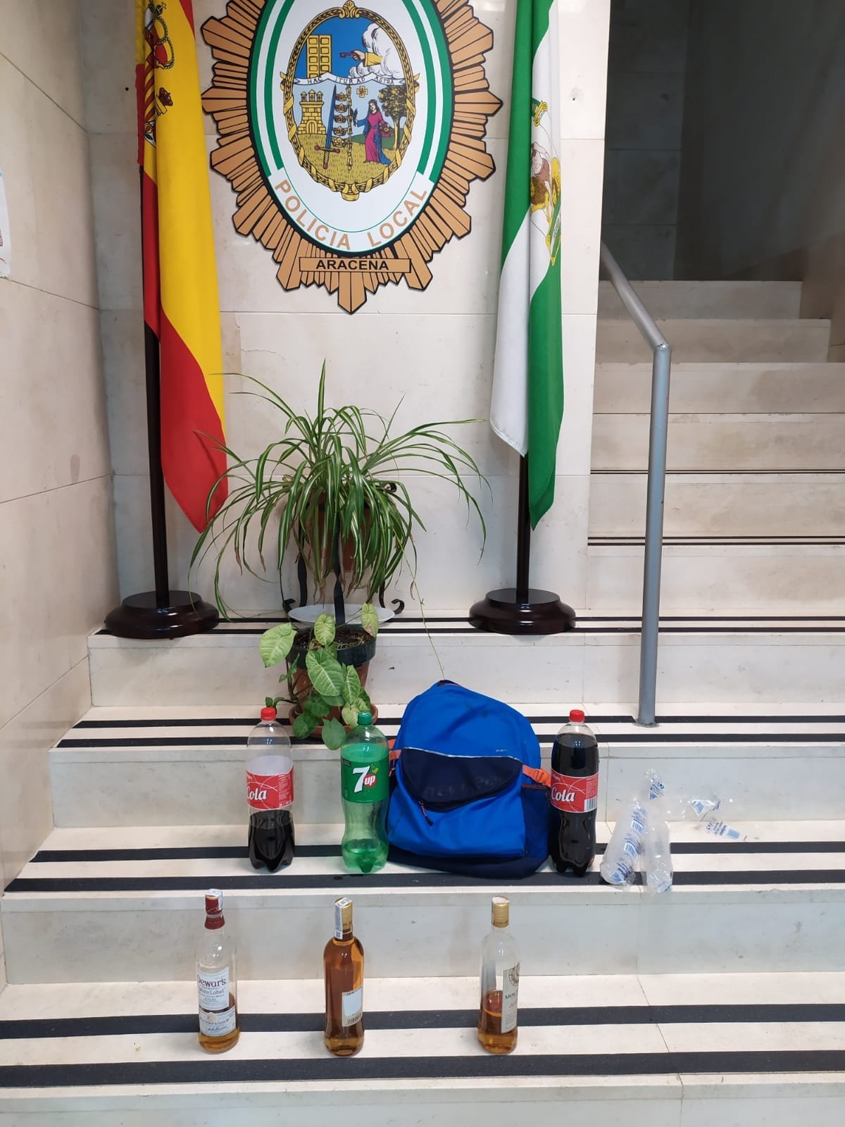 Un nuevo botellón con «quinceañeros» en Aracena podría conllevar multas de hasta 10.000 euros