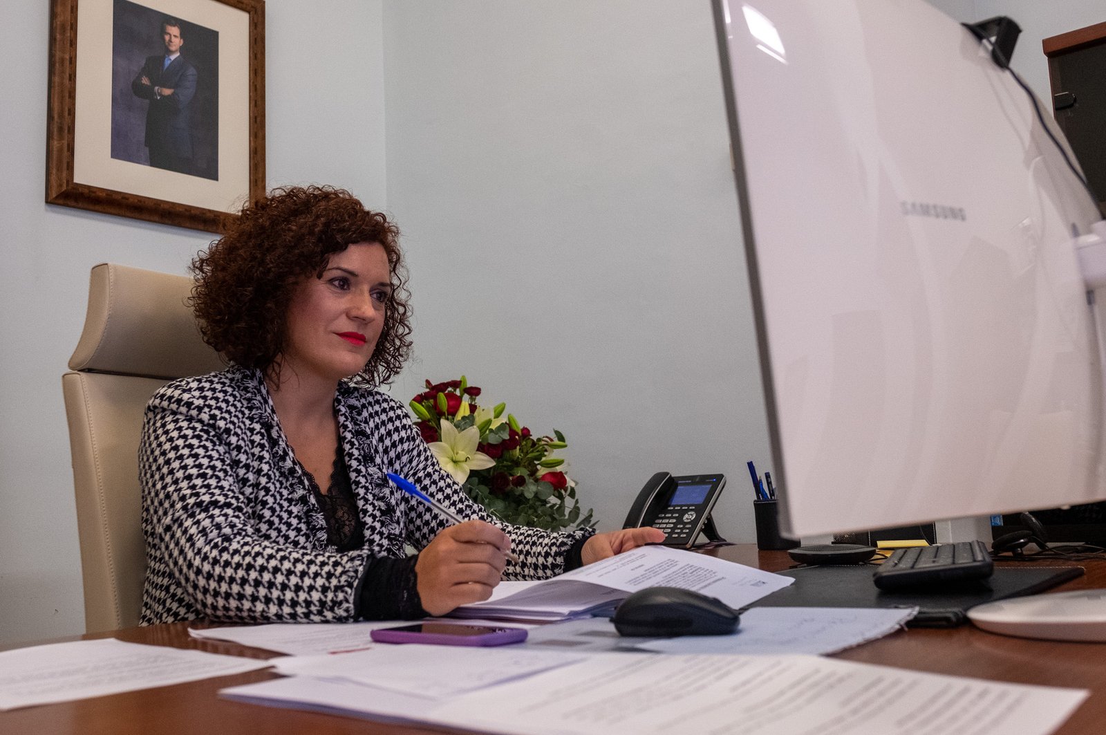 María Eugenia Limón asume la presidencia de la Diputación hasta el próximo Pleno