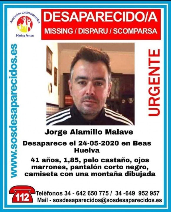 Seis meses sin Jorge Alamillo: Sin rastro del valverdeño que desapareció de la aldea de Candón