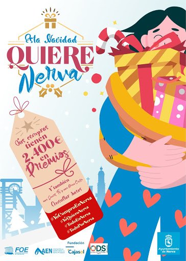 Nerva reparte 2.400 euros en premios en su campaña por el comercio en Navidad