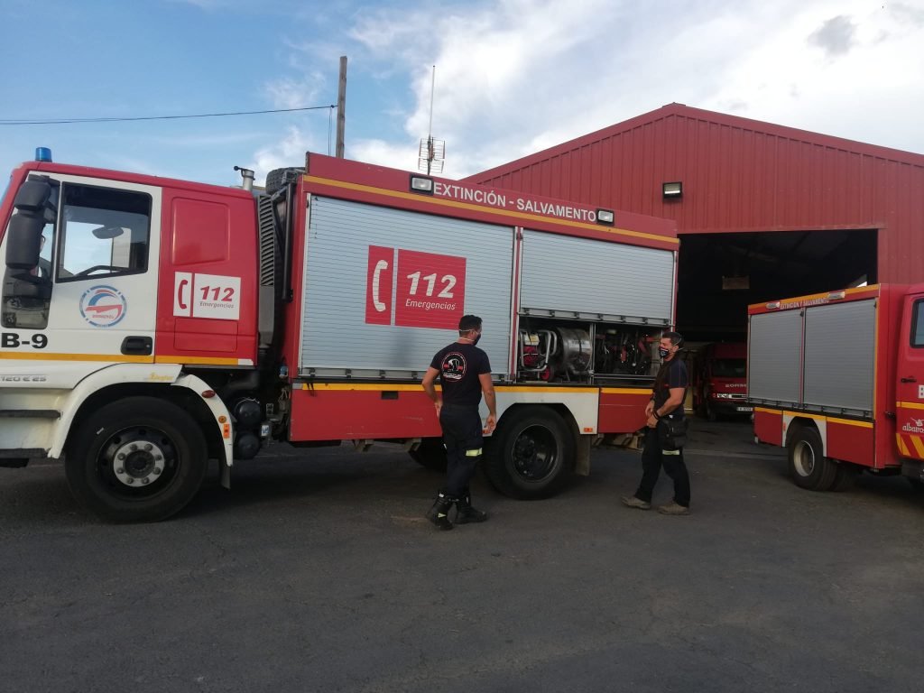 Rescatan a un hombre tras caer a un pozo en Villalba