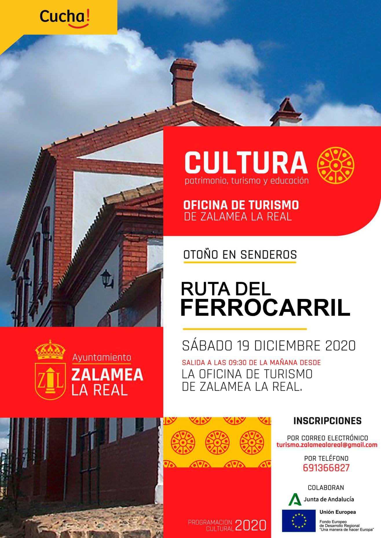 Zalamea celebra este sábado la Ruta del Ferrocarril Minero