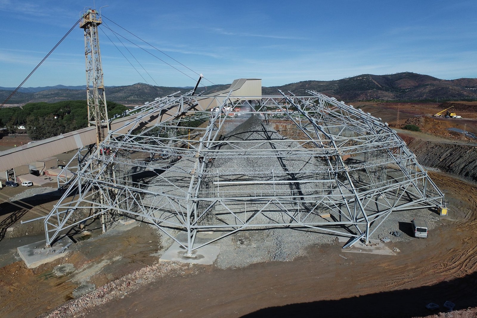 Una enorme cubierta en Atalaya mejorará la calidad de aire