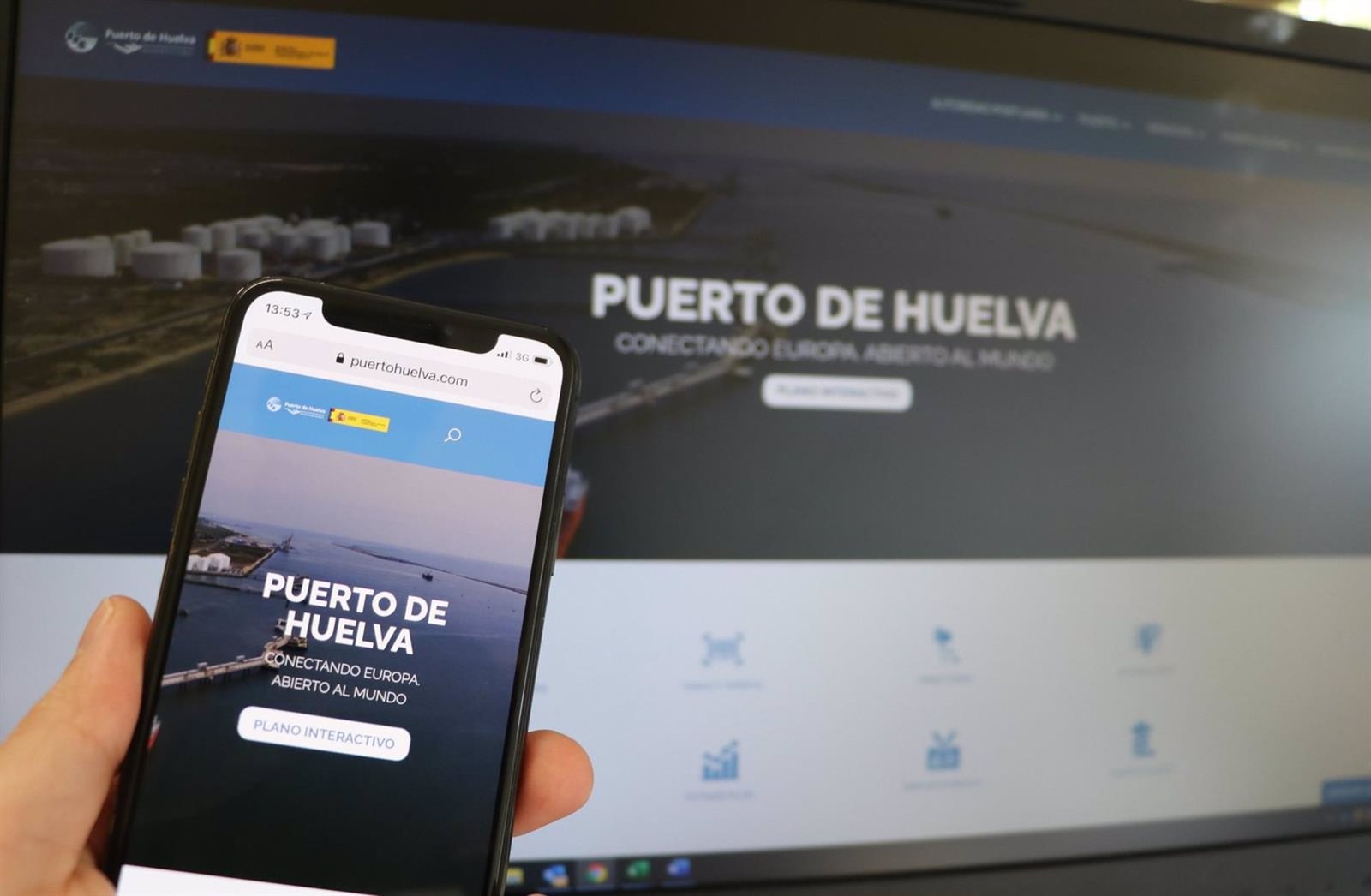 El Puerto presenta una nueva web «más intuitiva y accesible»