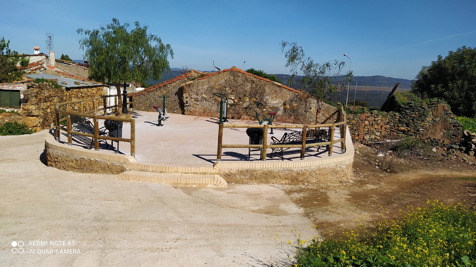 Traslasierra reforma una plaza y la convierte en biosaludable