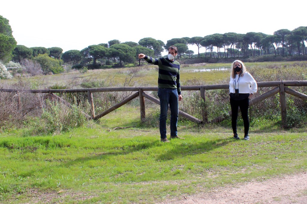 Cartaya pone en marcha una red de senderos para visitar y poner en valor el pinar de la localidad