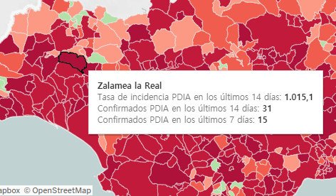 Nerva, Zalamea y Riotinto suman 6 nuevos casos de Coronavirus