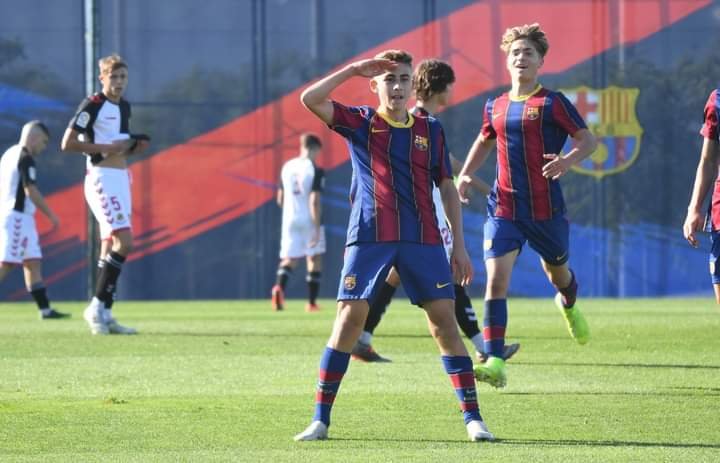 El campillero Fermín López firma 13 partidos y tres goles en su atípica temporada con el Barça