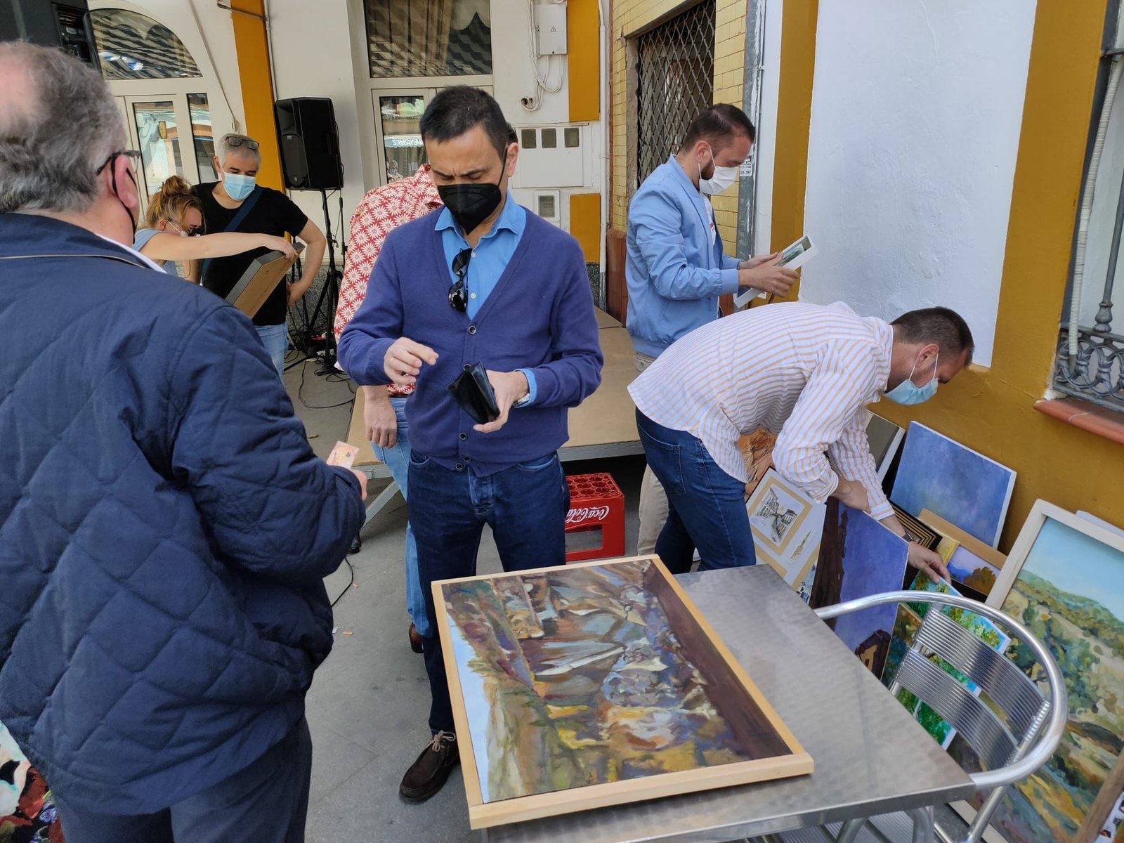 Alternativa Ciudadana recauda casi 4.800 euros en la subasta de 29 obras de arte