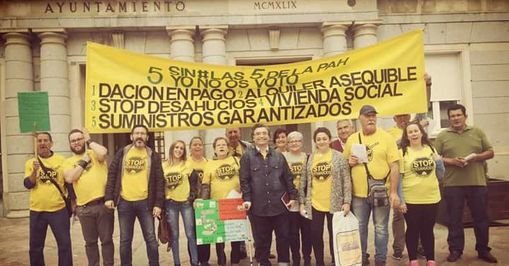 La PAH realiza este sábado una concentración en la Plaza de las Monjas para exigir la Ley Estatal de Derecho a la Vivienda